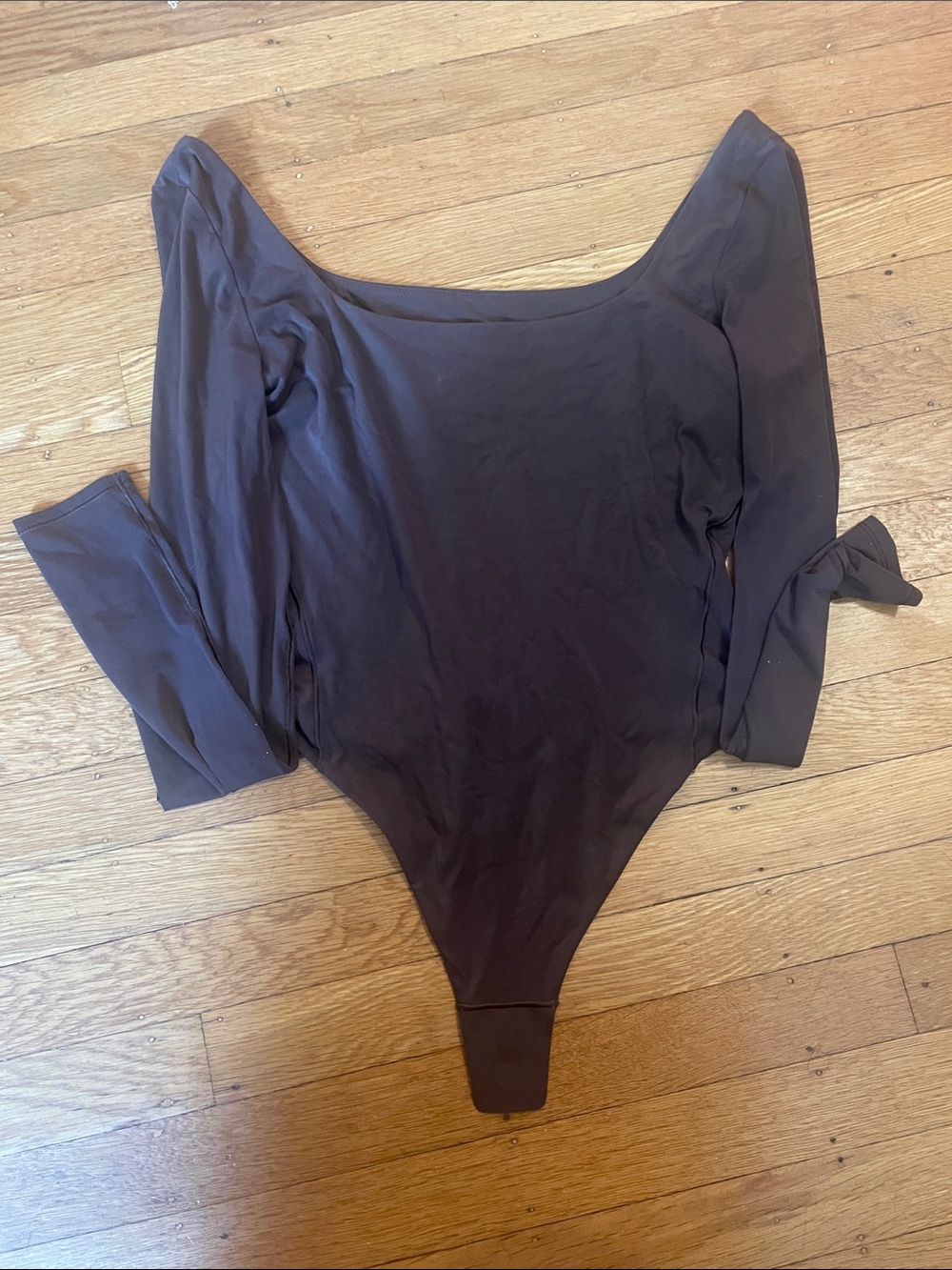 Lululemon Long Sleeve Scoop Neck Bodysuit - Black